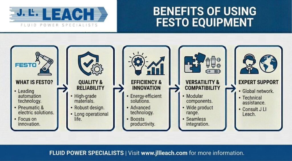 Benefits of using Festo equipment