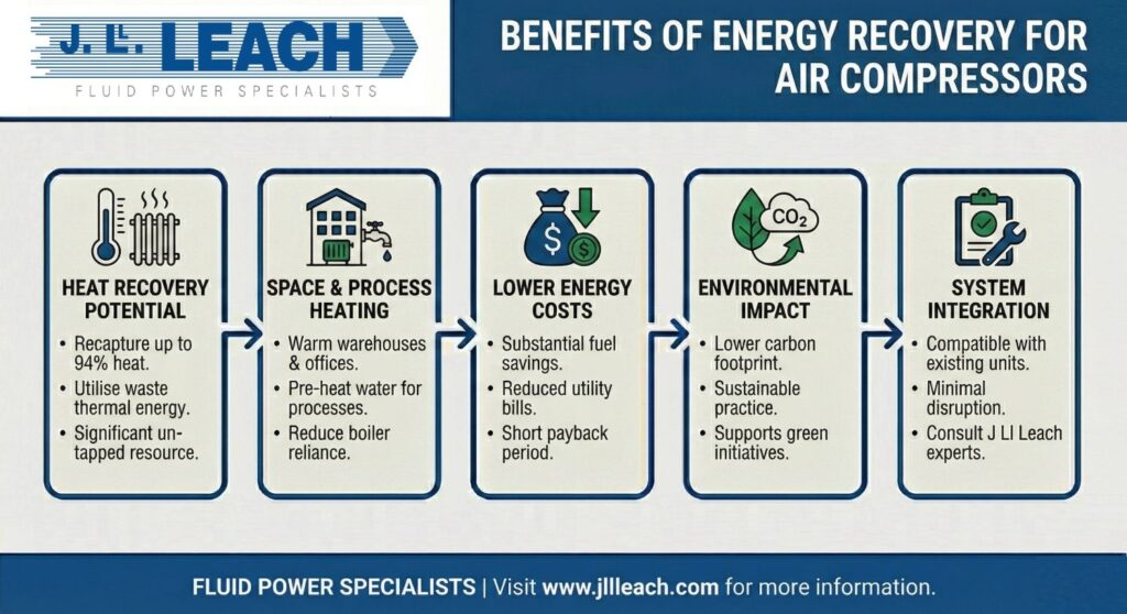 Energy Recovery for Air Compressors