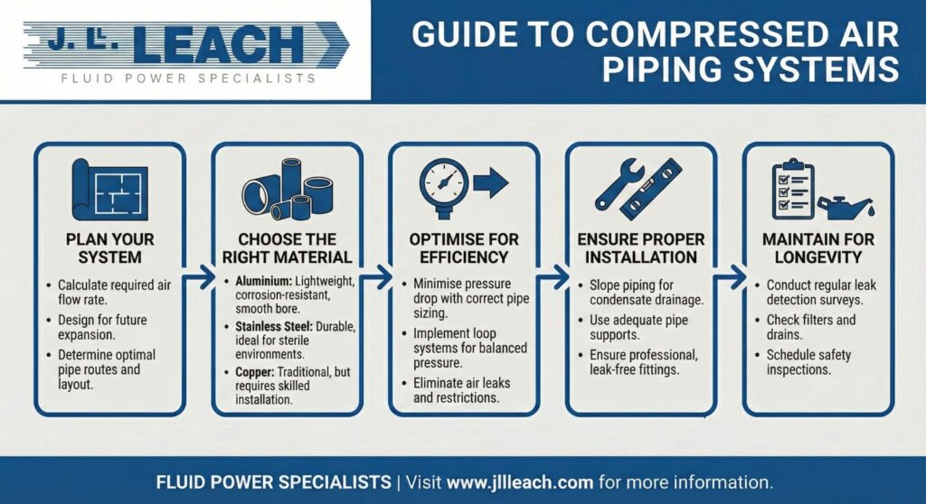 Guide to Compressed Air Piping Systems