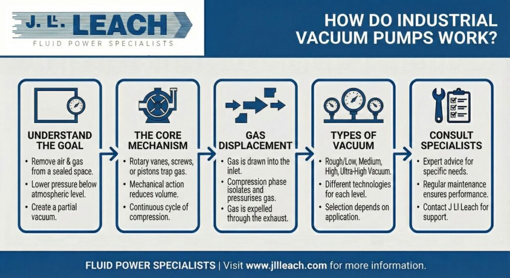 How Do Industrial Vacuum Pumps Work