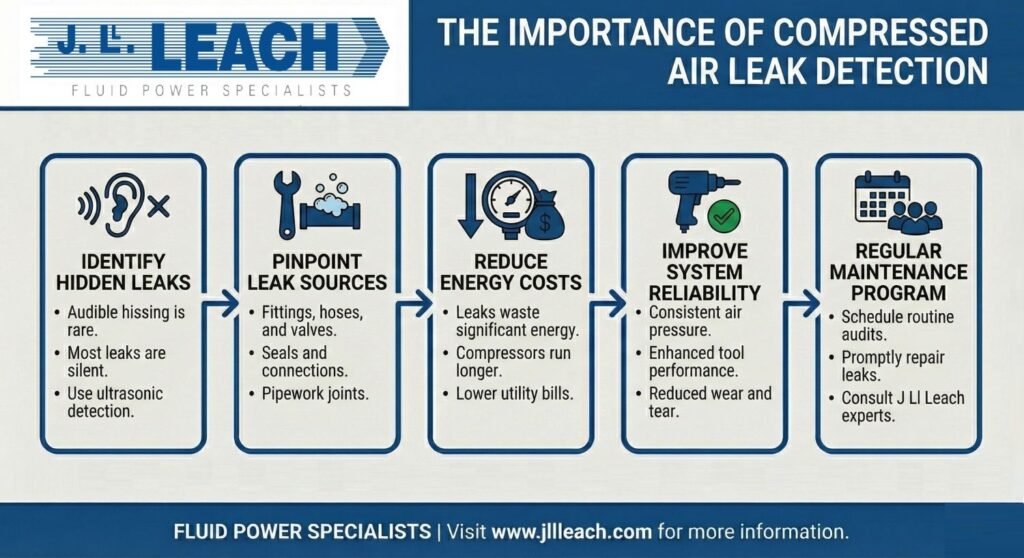 The Importance of Compressed Air Leak Detection