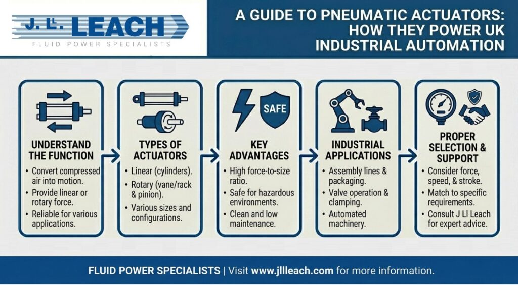 What Are Pneumatic Actuators, and How Do They Work