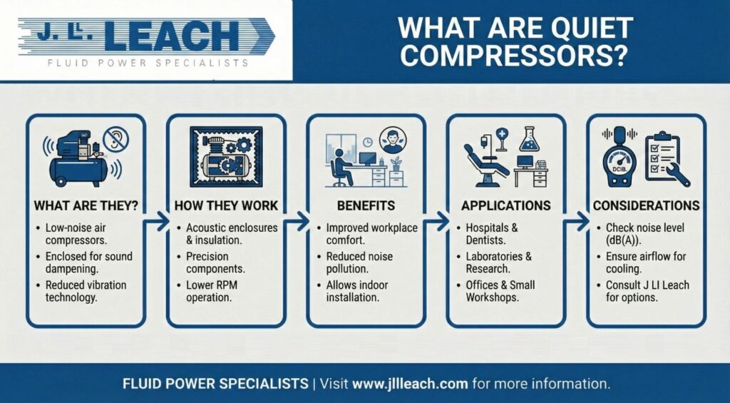 What are Quiet Compressors