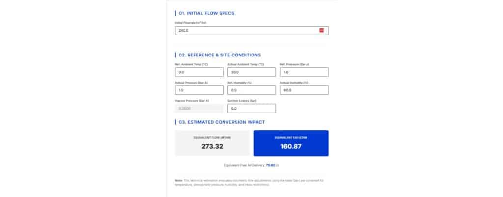 Flow Converter Calculator