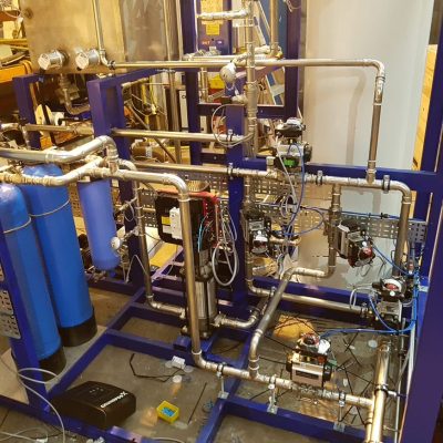 Hot water process set