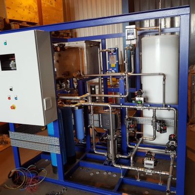 Hot water set
